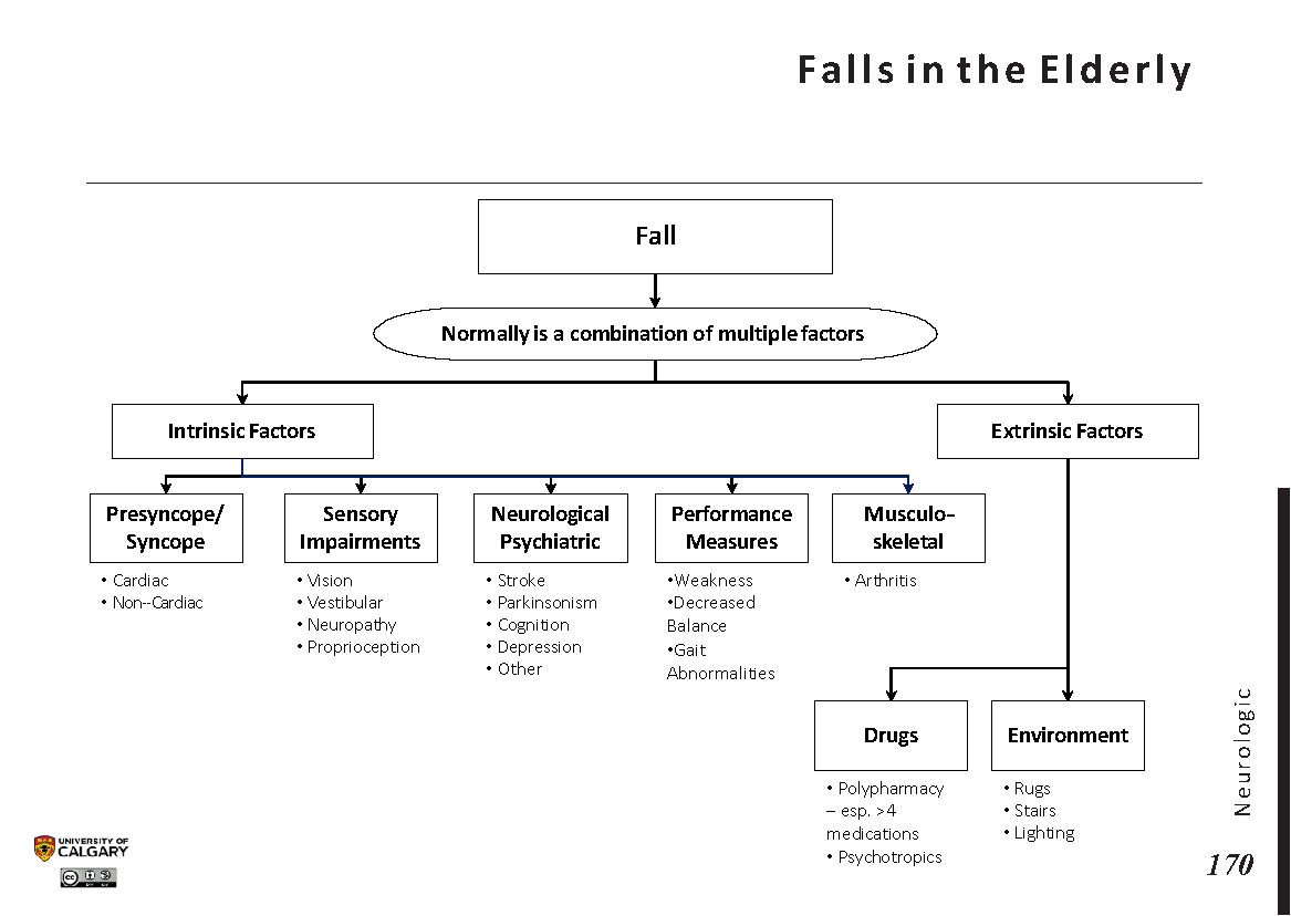 FALLS IN THE ELDERLY Scheme