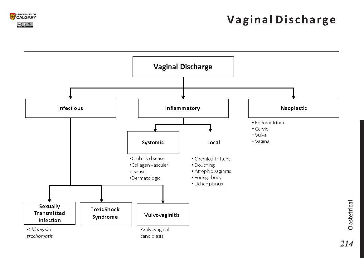 VAGINAL DISCHARGE Scheme