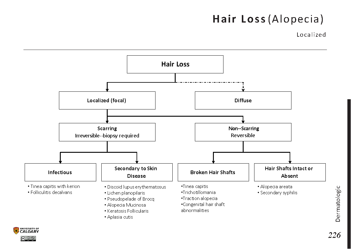 HAIR LOSS (ALOPECIA): Localized Scheme